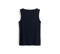 someday Damen Top | Kamia Slim Jerseytop in Rippstrickoptik Ocean, 36