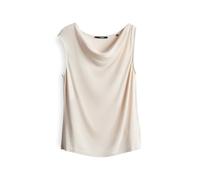 someday Damen Top | KANOMIE Slim Jerseytop mit Wasserfallkragen Natural Glaze, 42