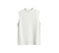 someday Damen Top | KOSINA Slim Jerseytop in Bouclé Optik Milk, 38