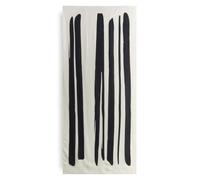 someday Damen Tuch | Fein strukturiertes Printtuch BURINNA mit Fransen black, 0