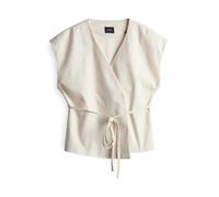 someday Damen Weste | NILEN Regular Weste aus Baumwoll Leinenmix natural glaze, 34