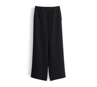 someday Damen Wide Leg Pants | CEVIL Utility Wide Leg Pants aus ECOVERO™ Viskosemix Black, 40