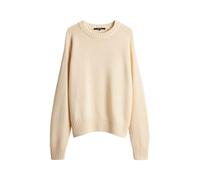 someday Damen Pullover TIRUNA – Feinstrick aus reiner Baumwolle – Schwarz 40