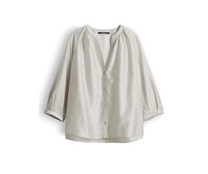 SOMEDAY Hemdbluse ZAMIDA hellgrau | 36