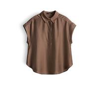SOMEDAY Hemdbluse ZAMIN hellbraun | 40