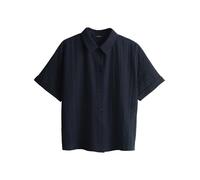 someday - Hemdbluse - Zilina structure blau - Gr. - 36