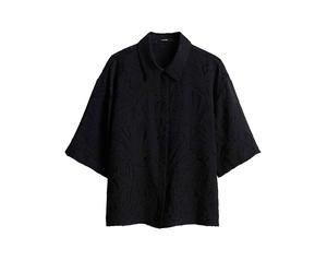 SOMEDAY Hemdbluse ZLOWERA schwarz | 38