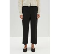 someday Damen City Pants | Culotte CISILIA Sleek Wide mit Bügelfalte Black, 40