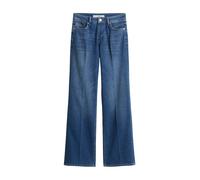 someday Jeans Carie Iconic Flared Damen Mid Rise aus nachhaltigem Baumwoll-Mix Blau Größe 34