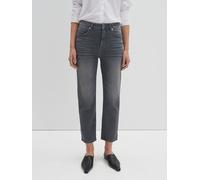 someday Damen Relaxed | Cropped Relaxed Jeans CORAH Iconic Mid Rise aus nachhaltigem Baumwoll Mix mid Stone Grey, 42