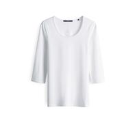 Someday T-Shirt Kain – Jersey Slim aus Modal-Mix – Milk Größe 42