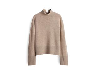 SOMEDAY Kaschmirpullover TENNI hellbraun | S
