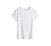 Someday Damen Rippshirt KLEOH Slim BCI Cotton Mix Weiß Größe 42