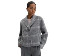 someday Kurzjacke Damen | Boxy Silhouette, Flauschige Oberfläche, Reverskragen