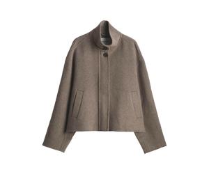 someday - Kurzjacke mit Stehkragen - Varielle braun - Gr. - 42