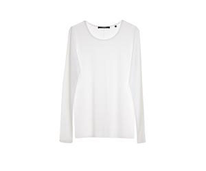 SOMEDAY Langarmshirt KALIA weiss | 38