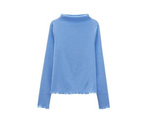 someday - Langarmshirt - Keloni blau - Gr. - 38