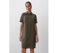 Someday Leinen-Kleid in Khaki - Größe 36 | Damen Kleider