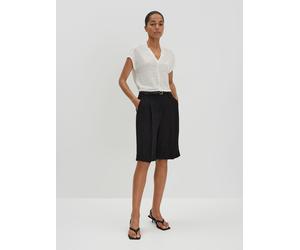 Someday Leinen-Shirt "Kuinn" in Weiß - Größe 38 | Damen Tops