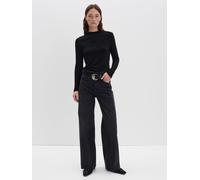 Someday Longsleeve "Karinn" in Schwarz - Größe 38 | Damen Tops