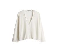 someday - Loose Cardigan in feiner Strickoptik - Kemarta weiß - Gr. - 40