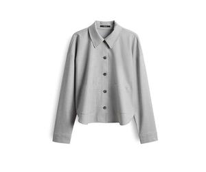 SOMEDAY Overshirt ZAARI grau | 42