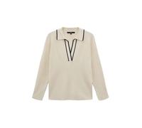 someday - Polo Strickpullover - Tabbi beige - Gr. - 40