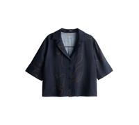 someday - Printbluse - Zesora blau - Gr. - 40