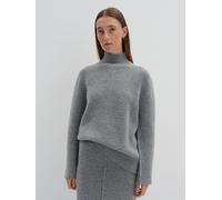 Someday Rollkragenpullover TADITA Damen Strick uni Grau Größe 42