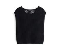 someday Damen Pullover | Strickshirt TARISOL Regular in sommerlicher Ajour Optik Black, 42