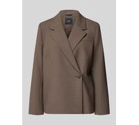 someday. Regular Fit Blazer mit Reverskragen Modell 'Narcia' in Taupe Melange, Größe 38