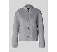 Someday Regular Fit Blazer mit Stehkragen Modell 'Noolia' in Hellgrau Melange, Größe 36