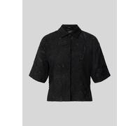 someday. Regular Fit Bluse aus Viskose-Mix Modell 'Zlowera' in Black, Größe 42