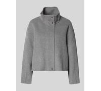 Someday Relaxed Fit Wolljacke mit Kaschmir-Anteil Modell 'VARAH PURE' in Silber, Größe 38