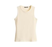 someday - Slim geripptes Top - Kleanne beige - Gr. - 38