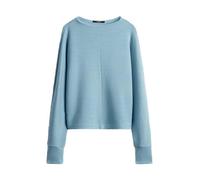 someday Damen Sweatshirt Utibby Detail weicher Viskose-Mix Grün 42
