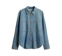 Someday Hemdbluse in Denim-Optik Modell 'Zutie' in Jeansblau, Größe 36