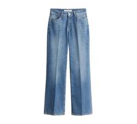 someday Damen Flared Jeans Carie Iconic Long Flared Mid Rise nachhaltiger Baumwoll-Mix Blau 36