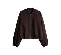 Someday Blouson mit Stehkragen Modell 'Necily' in Schoko, Größe 40