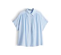 someday. Relaxed Fit Bluse aus Viskose Modell 'Zafine' in Hellblau, Größe 38