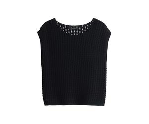 someday - Strickshirt - Tarisol schwarz - Gr. - 38