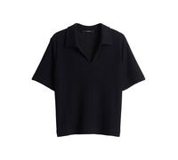 someday - Sweatshirt in Rippstrickoptik - Upolo schwarz - Gr. - 40