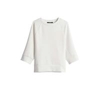 someday Damen Sweatshirt Ulea – superweicher Modal-Mix, Regular Fit – Weiß Größe 36