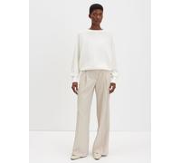 someday Damen Sweatshirt | UTIBBY Detail Loose Sweatshirt aus weichem Viskose Mix Milk, 42