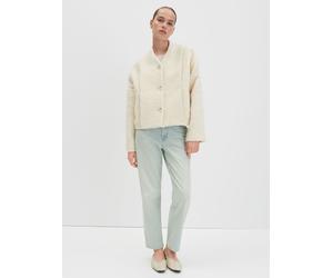 Someday Teddyjacke "Nisabel" in Creme - Größe 42 | Damenjacken