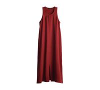 someday Damen Midikleid | Trägerkleid QHILI mit sportlichem Rückenausschnitt Ruby red, 36