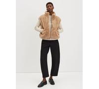 Someday Wende-Teddyweste "Vaari" in Camel - Größe 38 | Damenjacken