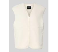 Someday Weste aus Teddyfell Modell 'Uliv' in Ecru, Größe 36