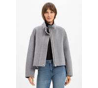 Someday Relaxed Fit Wolljacke mit Kaschmir-Anteil Modell 'VARAH PURE' in Silber, Größe 42