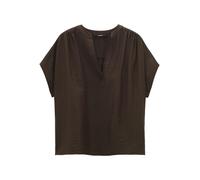 Someday Bluse mit V-Ausschnitt Modell 'Zinou' in Dunkelgruen, Größe M